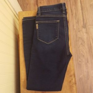 Hold for Trade  Dark Wash Skinny Jeans